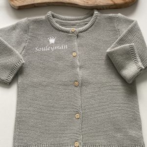 cocooning baby cardigan